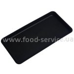 Емкость для выкладки Brillis (280x140x20) из черного полипропилена